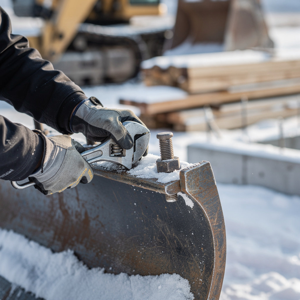 Harber Construction heavy equipment performing excavation and site grading services in Pinedale, WY