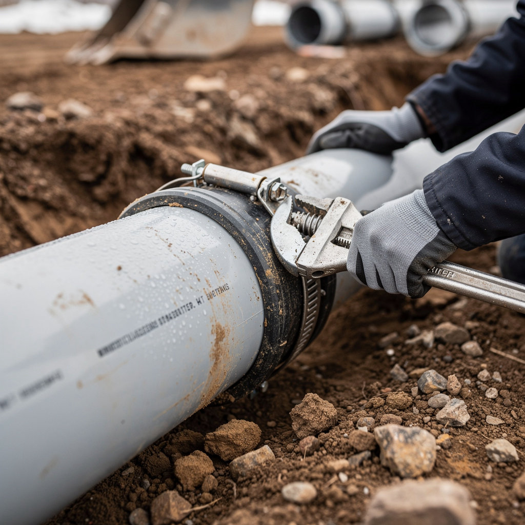 Harber Construction sewer line replacement service in Pinedale, WY for residential and commercial properties